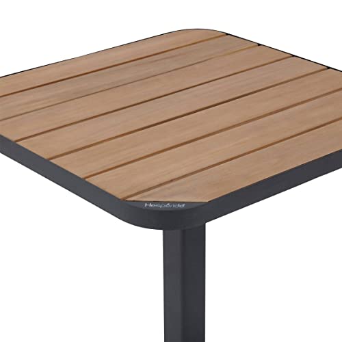 Table de jardin bistro Tyla antirouille pour balcons et petits espaces extérieurs