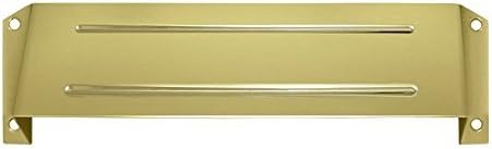 Deltana MSH158U3 MS211 and MS212 Solid Brass Letter Box Hood for Privacy Use with MS0030 by Deltana
