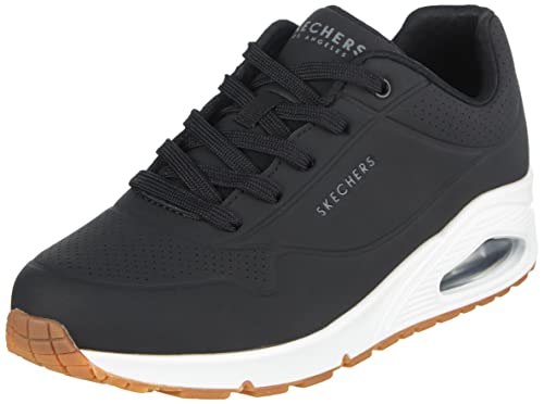 Skechers Uno - Shimmer Away, Zapatillas Mujer, Negro, 38 EU