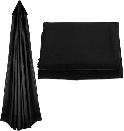Auvent de remplacement de parasol contre la pluie et les UV pour jardin et terrasse