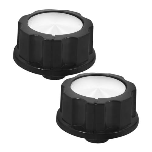 SAFIGLE 2 piezas Cocina Gas Resistentes al Calor Perillas Control para Freidora Aire y Horno Botones Repuesto Fáciles de Usar Simple y Seguro Paquete Unidades