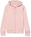 Amazon Essentials Men's Full-Zip Fleece Hoodie Sweatshirt (Available in Big & Tall), Pink, Large