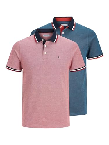 JACK & JONES JJEPAULOS Polo SS 2PK MP