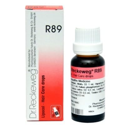 Image of Dr. Reckeweg R89 Drop Hair Drops- 22 ml (Pack Of 2)