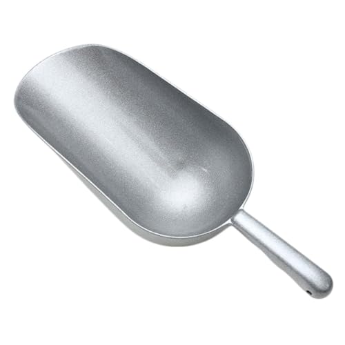 VERDANVERSE Pala para Alimentos Multiusos de Aleación de Zinc Pequeña 18,7x5,7x3,6 Cm Resistente Oxidación para Cocina Doméstica y Servicio de Hielo