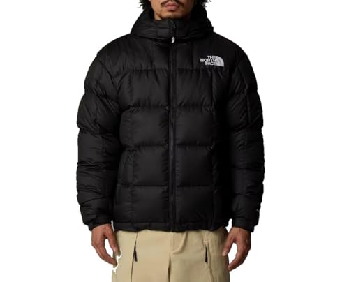 THE NORTH FACE Lhotse Chaqueta de plumón, TNF Black/Npf, Small Hombres