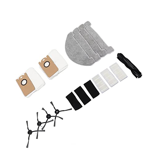 Jonlaki Juego de Accesorios para Aspiradora S9, Piezas de Repuesto Completas con Cepillos y Trapos para una Limpieza Eficiente