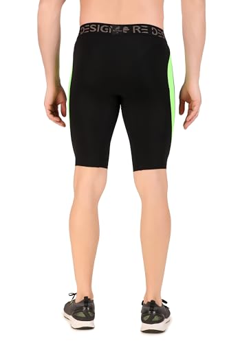 Image of ReDesign Apparels Nylon Compression Shorts Tights for Multi Sports (Color Options)