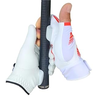MONKEY GRIP Wedge Pad Golf Glove Premium Synthetic, Non silp Power Grip,Slice Killer,No Twist, Left Hand (Man-X_Large)