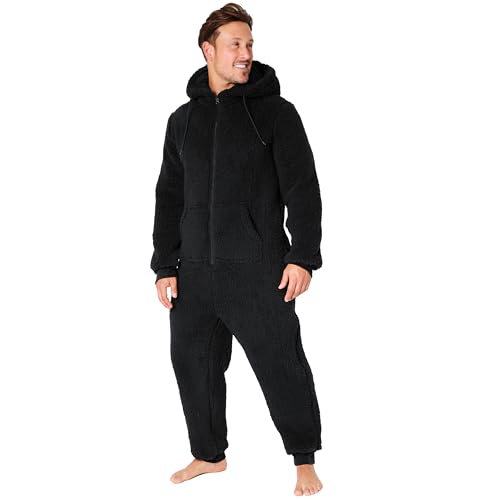 CityComfort Grenouillère Homme Combinaison Pyjama Homme Combi Pyjama Onesie Tout