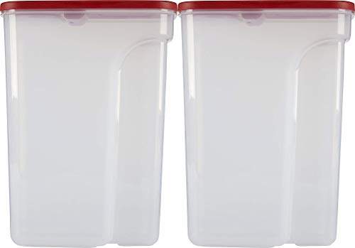 Rubbermaid Flip Top Cereal Keeper, Modular Food Storage Container, Bpa-Free, 22 Cup, 2 Pack #TOP5