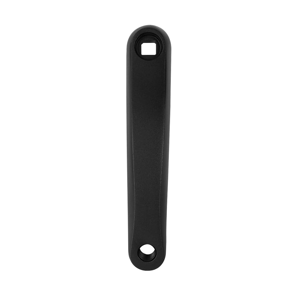 Biela de Bicicleta Izquierda 170 mm Aleación Aluminio Negro Juego Bielas Una Velocidad Montaña