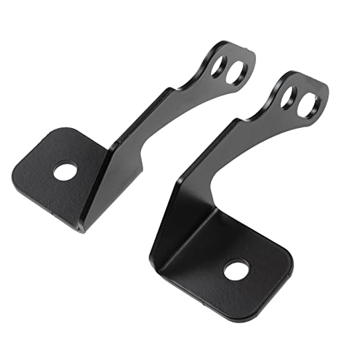 Image of UTV Pod Light Brackets LED A-Pillar Light Mount for Polaris RZR XP 1000 /RZR 900 /800 Rust-Proof Cube Metal Side Mounting Bracket (2 Pack)