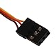 lvifloae RC 5G Servo -Kunststoff -Mikro -RC -Lenkungsgetriebe Leichte Schnellreaktion Niedriges Rauschen für axiale SCX24 90081 AXI00001 AXI0000 1/24 RC CAR Schwarz 30x23x11mmmm