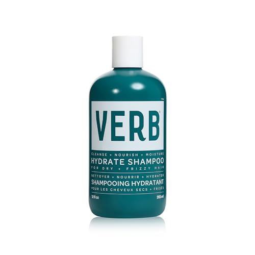 VERB® Hydrate Shampoo Cleanses Dry and Frizzy Hair to Reduce Frizz and Add to Moisture Hair, 12 oz