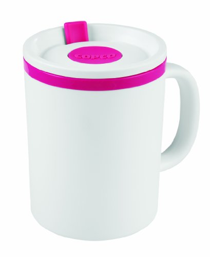 Copco Desk Insulated Mug, 16 ounce, Pink