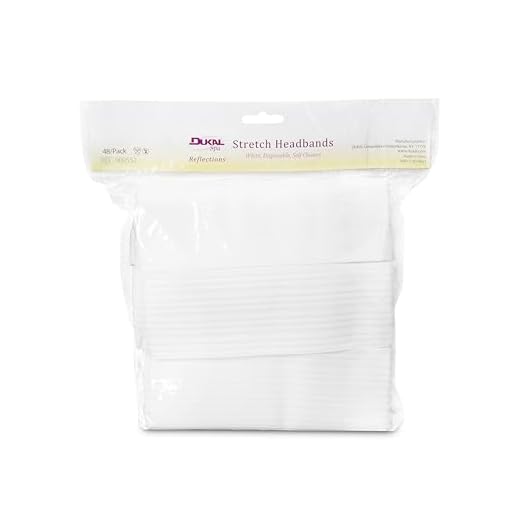 Disposable Stretchable Headband with Closure, 48 Ct.
