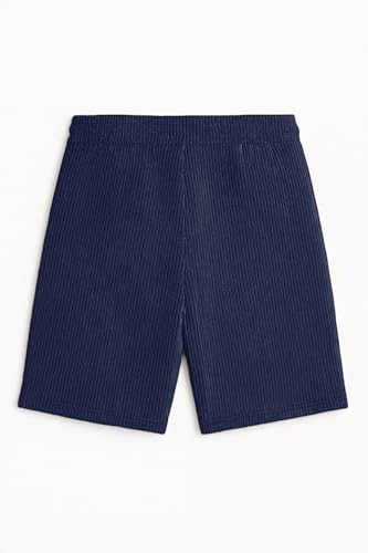 Image of Vogaan Men's Casual Slim Fit Shorts | Stylish Above Knee Shorts with Elastic Waist & Side Pockets Summer Wear for Gym Lounge Travel & Outdoor