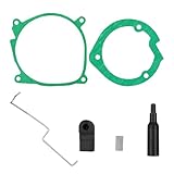 Parkheizung Zündkit - 12 -V 6 -teiliger Reparaturset | Langlebiges Zubehör für Meeresschiffe, Nutzfahrzeuge, Autos, Wohnmobile, Lastwagen, Boote, Dichtungskomponenten, Wartung und Installation