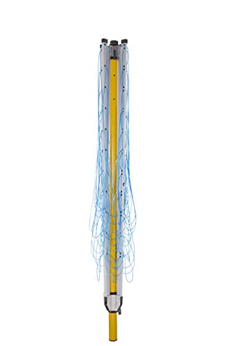 stewi Rotary Washing line, Aluminium, Yellow/Silver/Blue, 225 x 225 x 206cm - Image 3