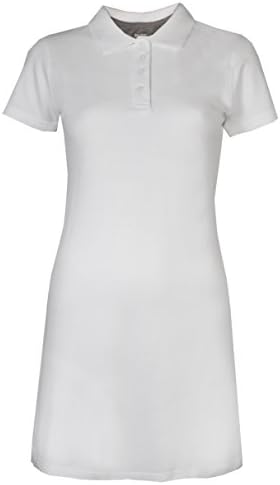 Brody & Co. Women's Casual Solid Polo Dress