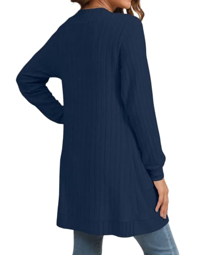 Image of YSYOKOW Cardigan Sweaters for Women Long Sleeve Open Front with Pockets