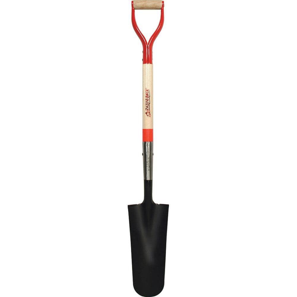 Amazon.com: AMES/TRUE TEMPER 47202 Razorback Drain Spade D-Grip