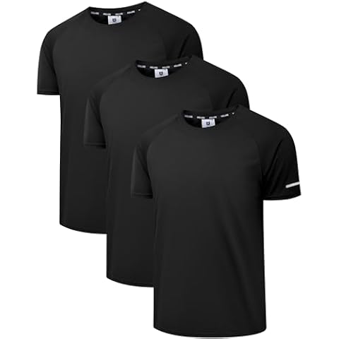 Holure Men's Quick-Drying Sports T-Shirt Cover