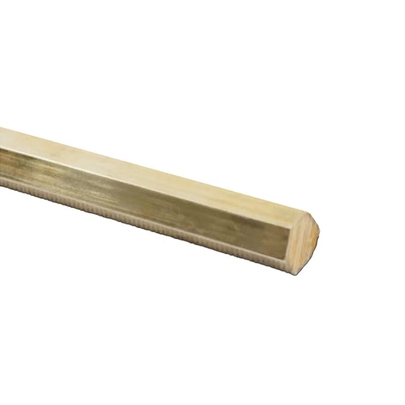 H59 Messing-Sechskantstange, Durchmesser 3–25 mm lang, 200/500 mm Präzisions-Metallschaft(3x500mm)