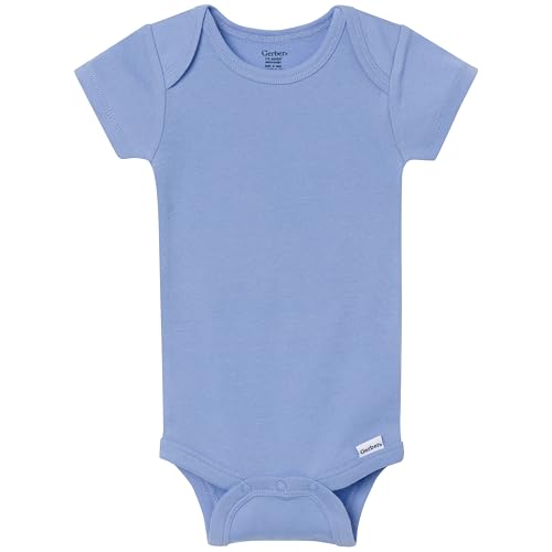 Image of Gerber Baby Girls' 8-pack Short Sleeve Onesies Bodysuits