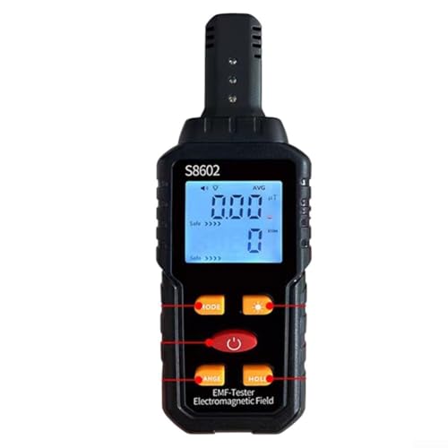 Medidor EMF con pantalla LCD digital multifuncional miniatura 4