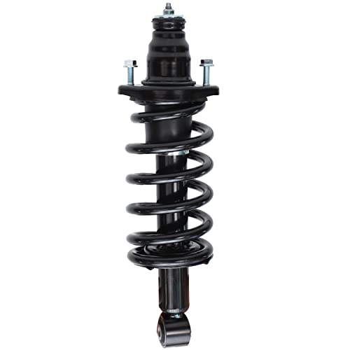 Image of Detroit Axle - Rear Struts for 2002-2006 Honda CR-V Complete 2 with Coil Spring 2003-05 Replacement Quick Install Ready Shocks Assembly
