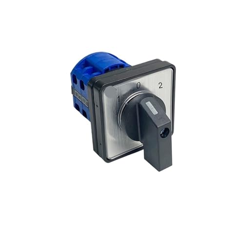 Interruptor giratorio de leva con control de doble potencia ON-OFF-ON 20A 660V