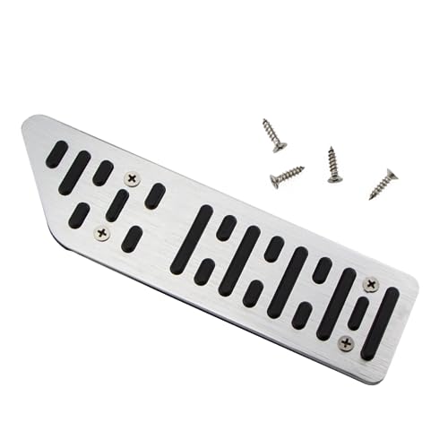 Pédale de repos pour Nissan X-Trail T32 en alu brossé élégant et robuste pour votre habitacle