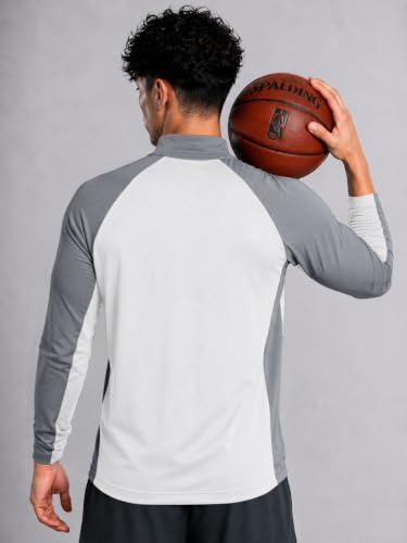 Image of EYEBOGLER Men's Solid Polo Neck Full Sleeve T-Shirt, Casual Gym Wear Regular Fit T-Shirt for Men