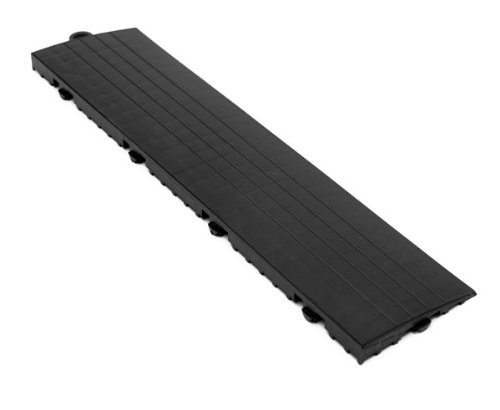 IncStores Grid Loc Edge & Corner Pieces (Not Compatible with Nitro or Practice Dance Tiles) (Male Edge Pieces - 4 Pack, Imperial Purple)