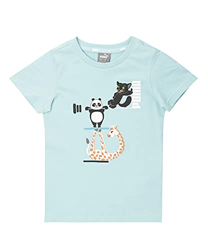 Image of Puma Unisex-Kid Printed Regular Fit T Shirt