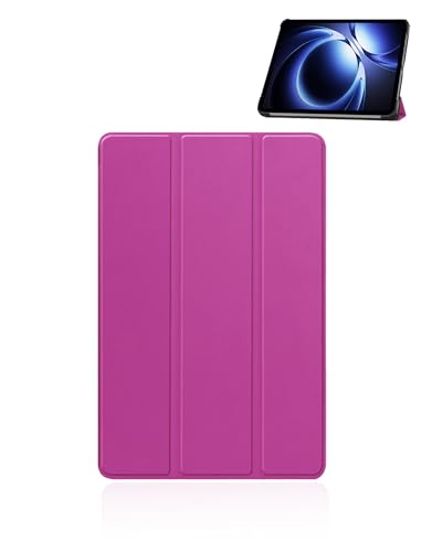 Case for REDMI K Pad 8.8-inch Android Tablet,UYRUREL Leather Slim Folding Stand Cover with Magnet auto Sleep/Wake for Men Women Full Protection,Purple.