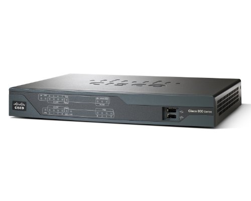 Cisco 888 G.SHDSL Router with ISDN backup - Router - DSL - 4-Port-Switch