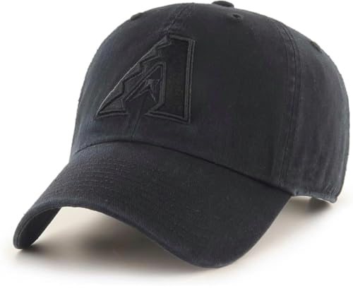 Gorra deportiva Arizona béisbol negra con logo bordado miniatura 1