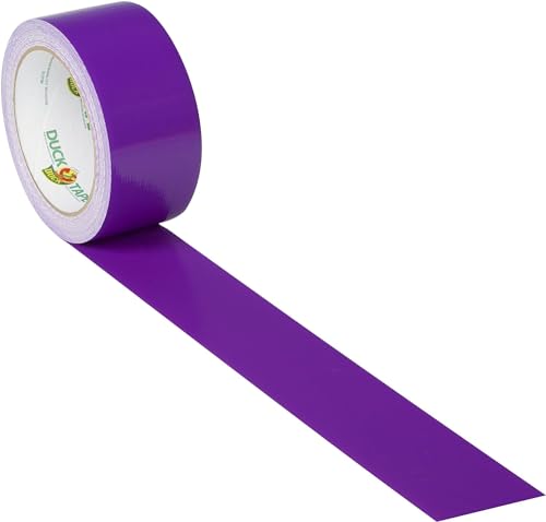 Image of Duck 283138 Tape, Purple Duchess, 1.88 inches x 20 Yards, Single Roll- Pack of 2