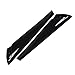 Pair(2) Exterior Molding Garnish Windshield Trim for 2014-2019 K-i-a Soul Right Passenger & Left Driver Side