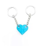 【PAQUETE】- Recibirás dos llaveros y cada llavero tiene una pieza de unión que es medio corazón. Comparte uno con alguien especial para ti.