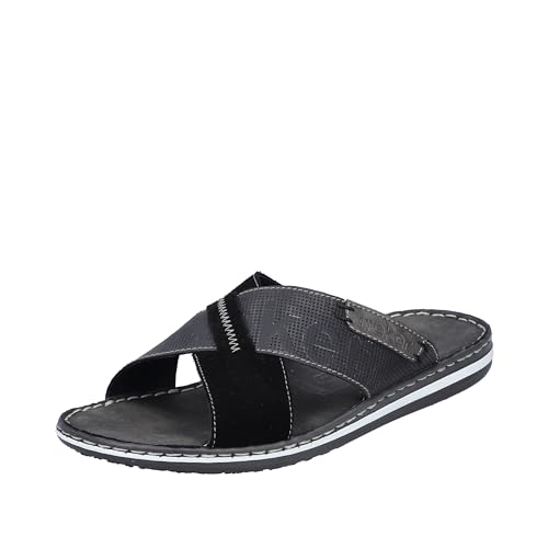 Rieker Herren Sandalen 21098-00 schwarz Gr. 45