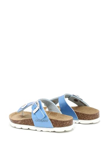 Tongs enfant celeste pour la plage Grunland Junior 30 - 4