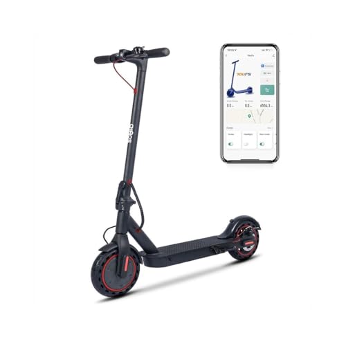 Chaos GT8 Electric Scooter 350w Motor 36V 7.8Ah Battery 15.5mph Top Speed App-Enabled | 12.4 Mile Range 8.5 Solid Tyres Dual Brake System Foldable E-Scooter IP54 Rated | Not Road Legal