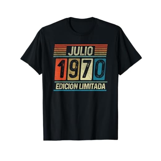 Julio 1970 Vintage - 53 Años Regalo Cumpleaños Hombre Camiseta