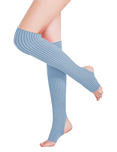 Image of v28 Women's Neon Knit Leg Warmer for 80s Party Dance Sports Yoga