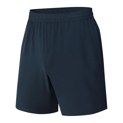 -Pantalones Cortos para Correr, Ligeros, de 10 cm, para Entrenamiento Deportivo en el Gimnasio, Informales, de Verano, con Tejido Transpirable.