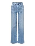 Jean large Only Onlmadison Blush Hw Wide DNM Cro371 Noos Femme, Bleu Clair (Denim Bleu Clair), XL / 32L
